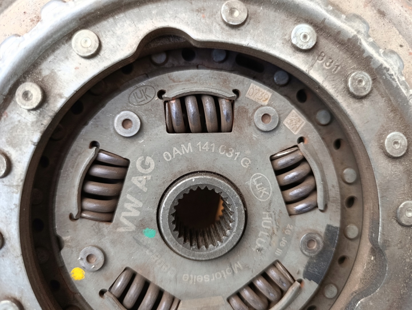 wheel flywheel seat altea 2.0 TFSI KDY