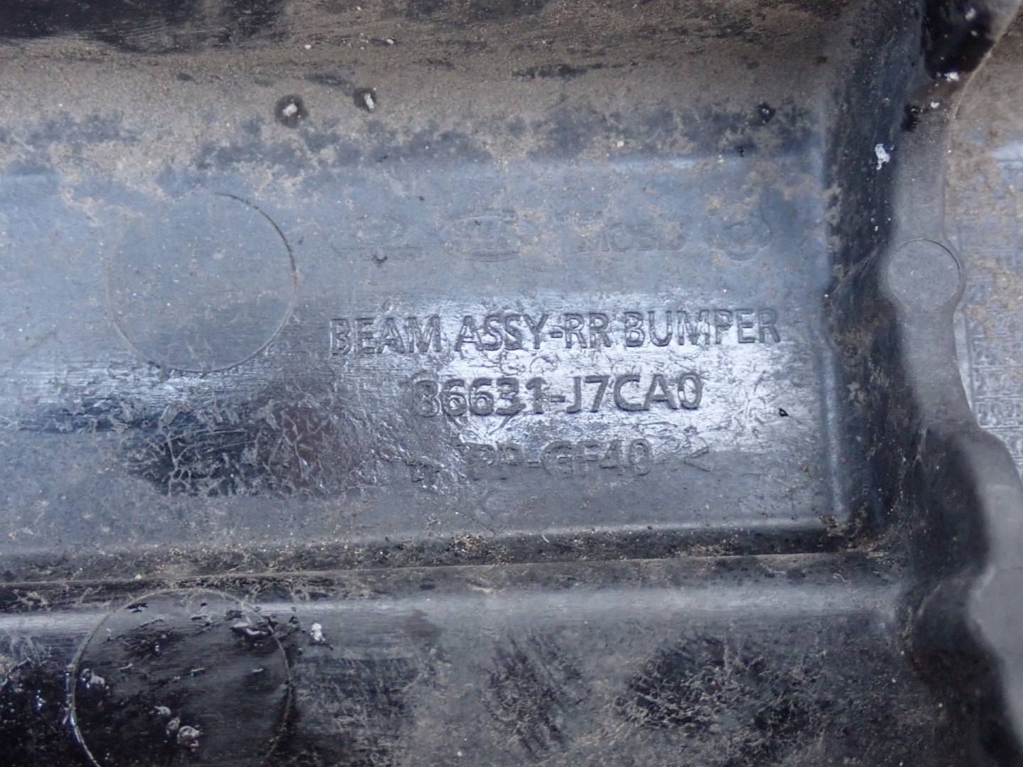 sider below bumper rear rear part KIA XCEED III CD 2018- 86631-J7CA0