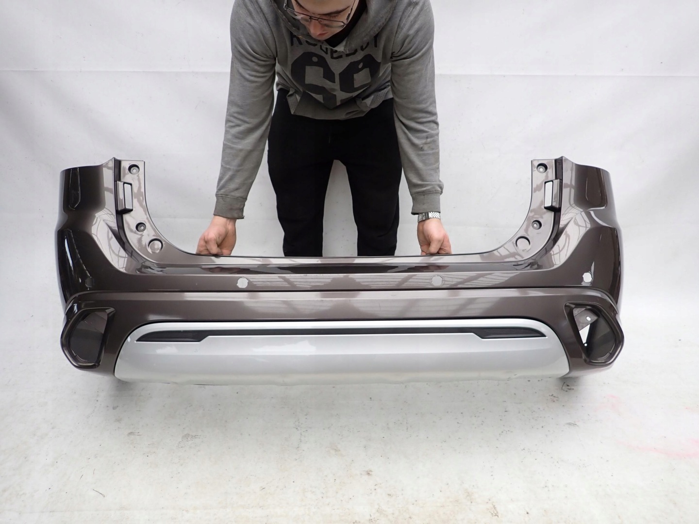 MITSUBISHI OUTLANDER III LIFT PHEV 16- bumper rear part rear PDC