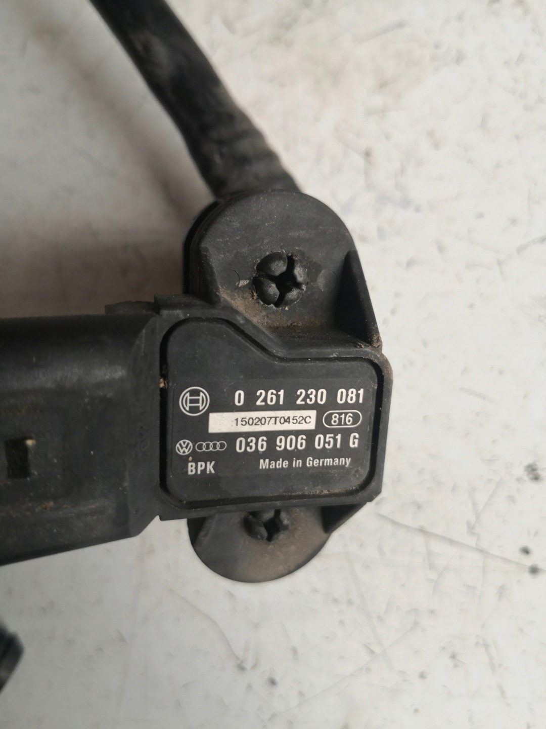 Sensor Druck AUDI A4 B8 Q5 036906051G