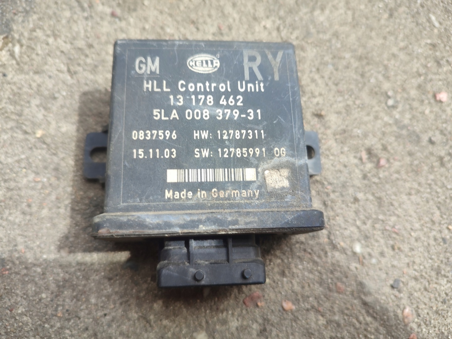 modulo luci OPEL SIGNUM 13178462