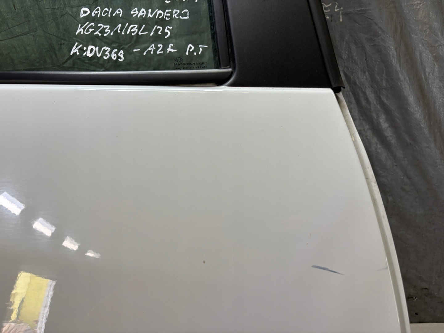 Tür rechts heck Dacia Sandero II 2 lift k: DV369