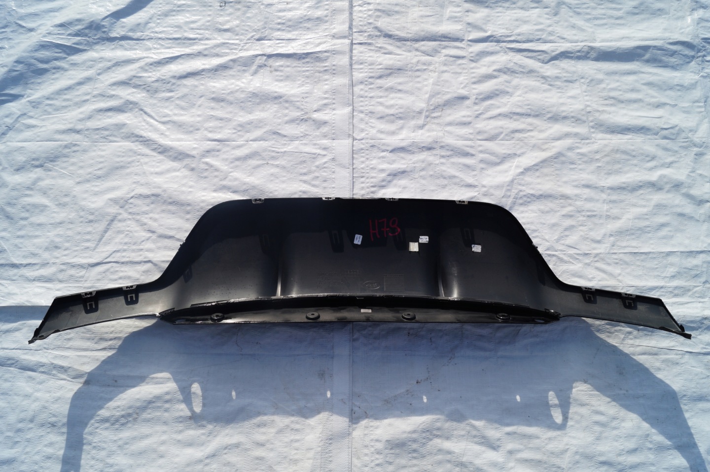 diffuser accessories SPOILER rear part LAND ROVER RANGE ROVER EVOQUE II 2 L551 18-22