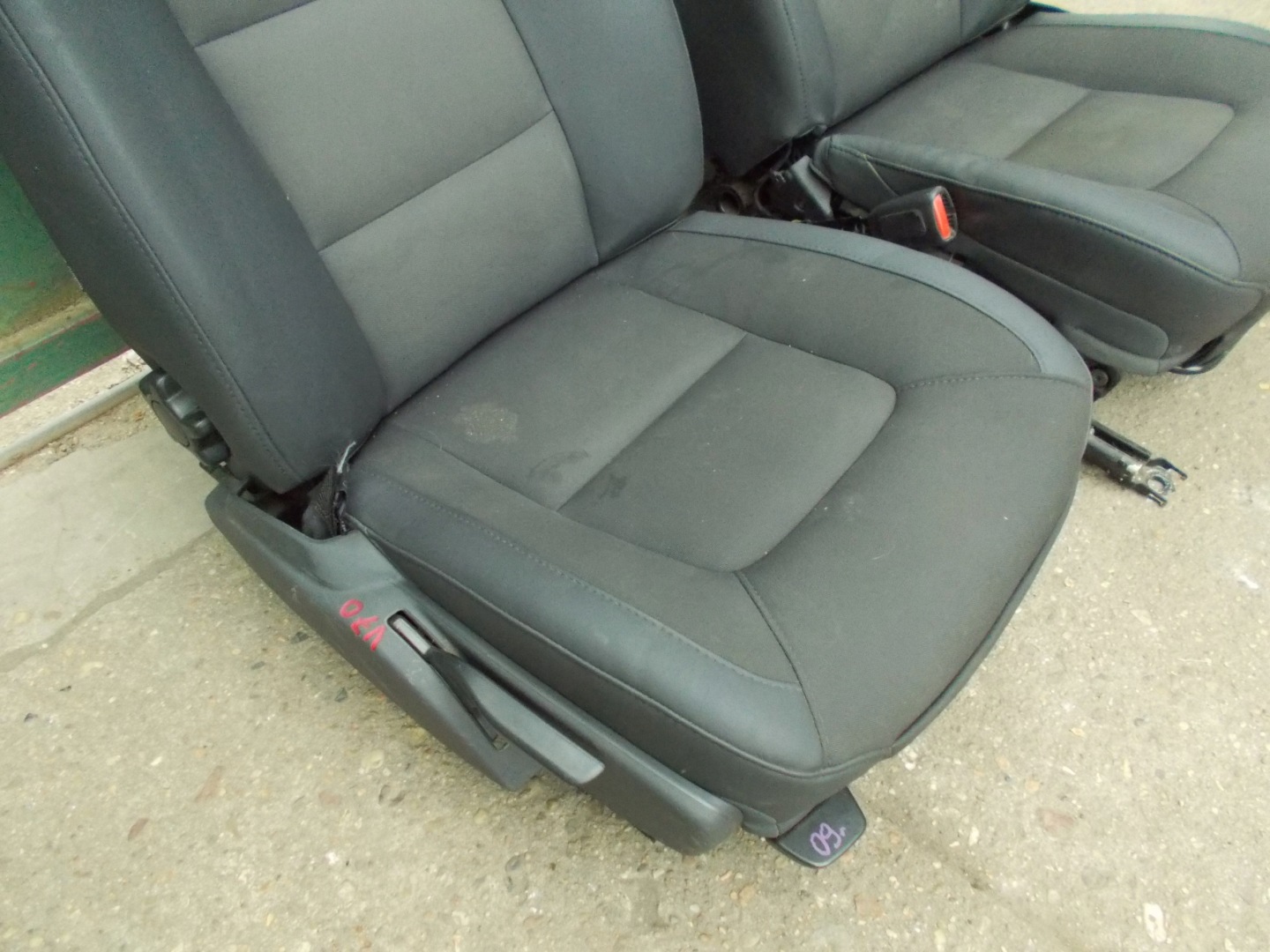 VOLVO V70 09R Sitze Halbleder KOMPLET