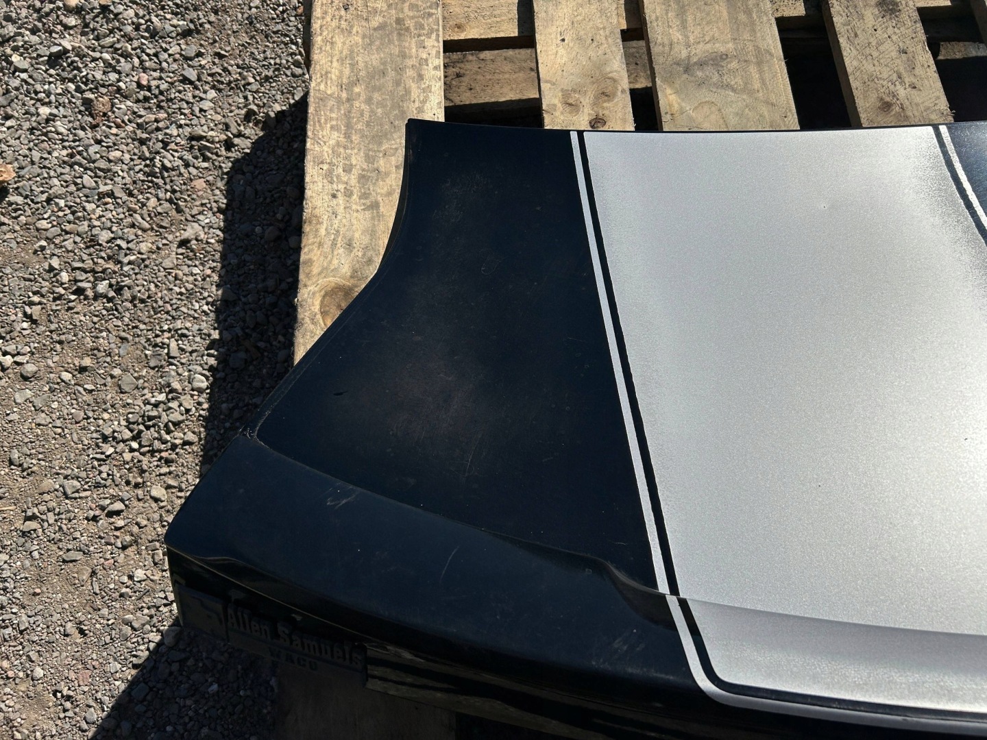 trunk door boot cover spoiler Chevrolet Camaro SS 2009-2013
