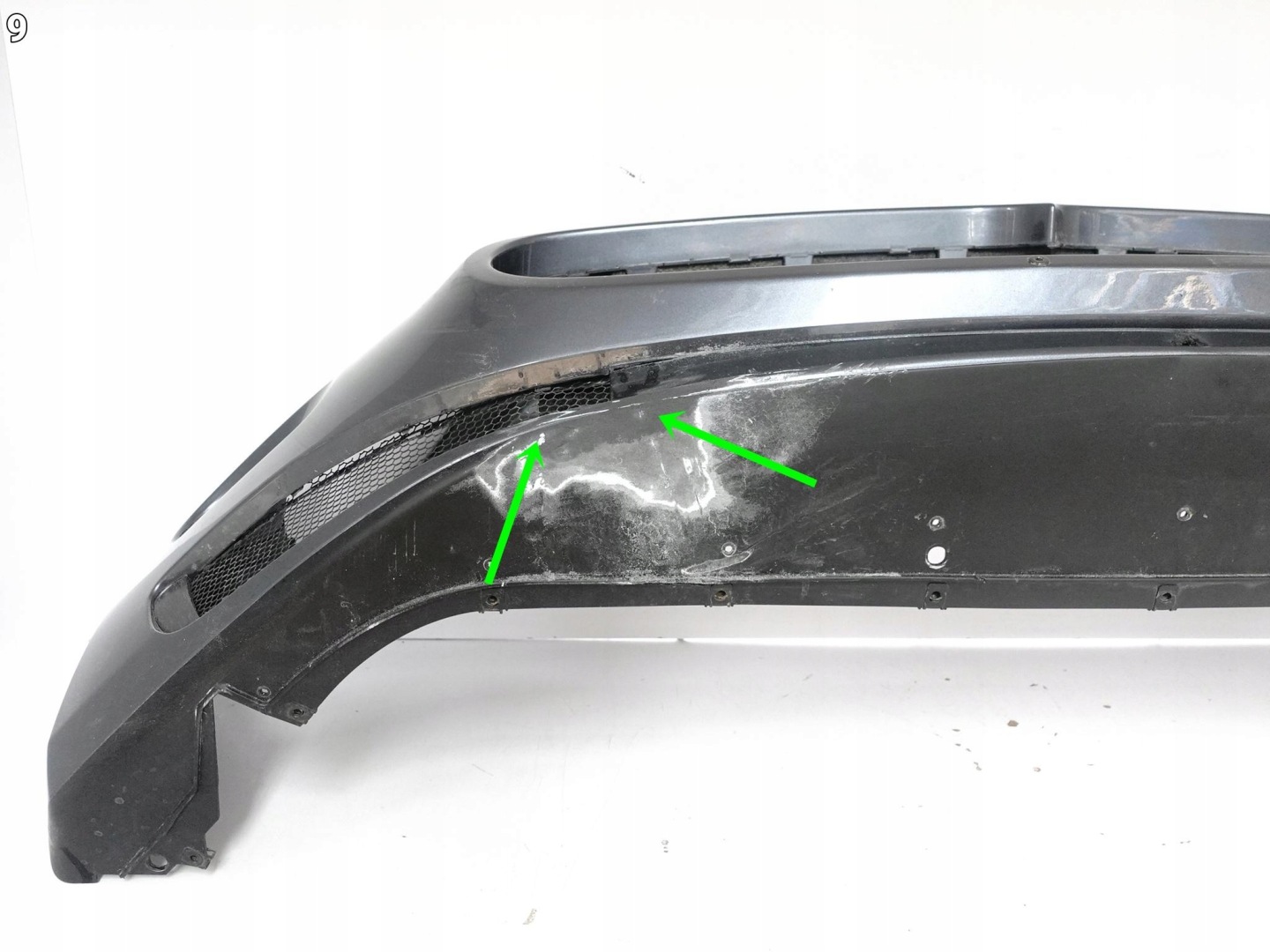 MASERATI GRANTURISMO GRANCABRIO M145 07-12 bumper BUMPER front (washers)