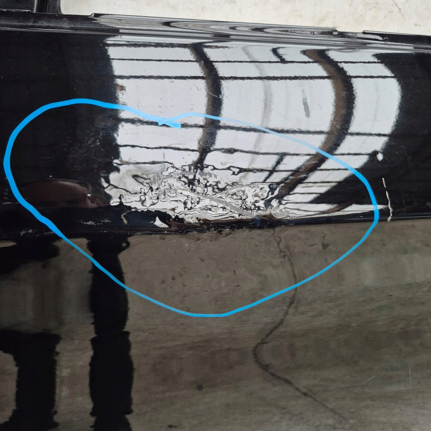 BMW 2 F46 14- door left rear part rear.