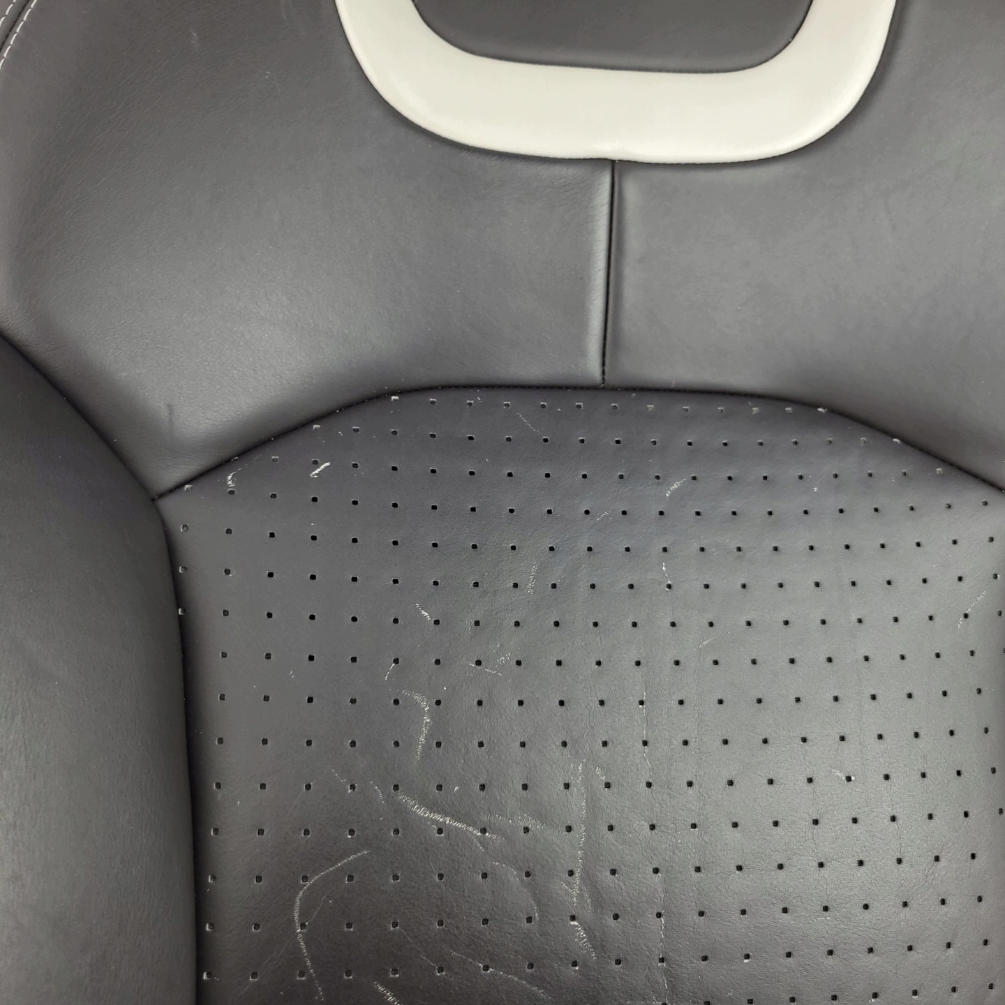 CITROEN C5 III X7 backrest seat leather right heated brown CIROLO