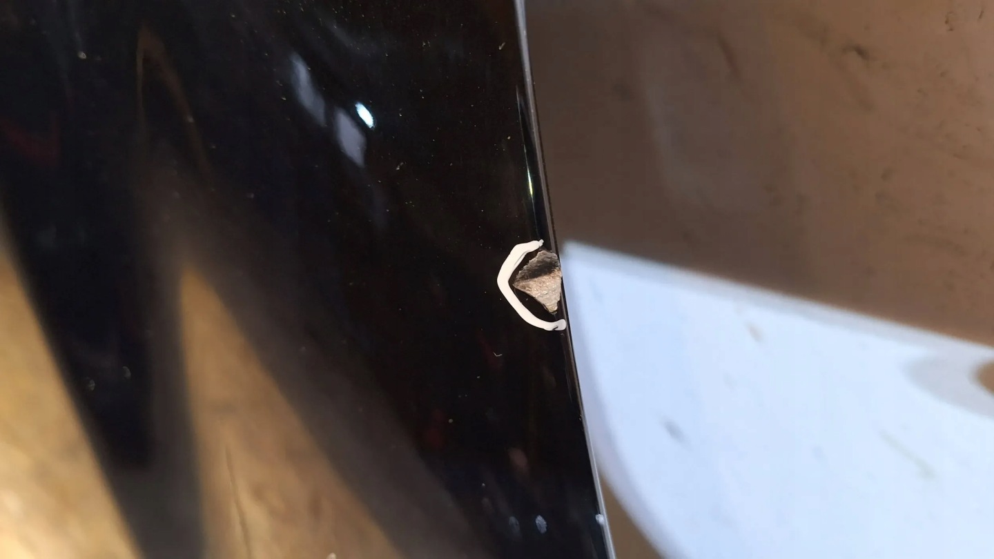 bonnet front Mercedes C class W204 Lift 11