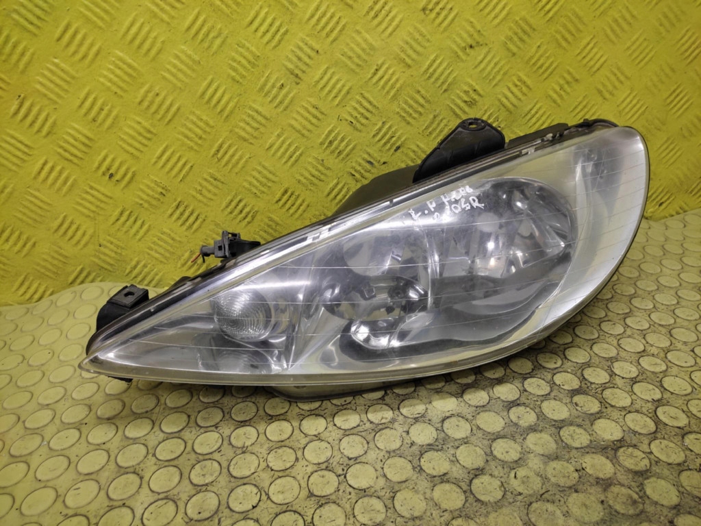 PEUGEOT 206 REFLEKTOR light left front 9632664880