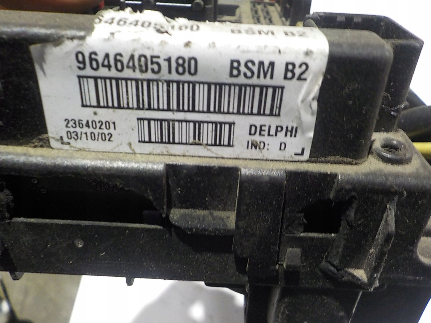 PEUGEOT 307 BSM modul 9646405180 BSM B2 IND D