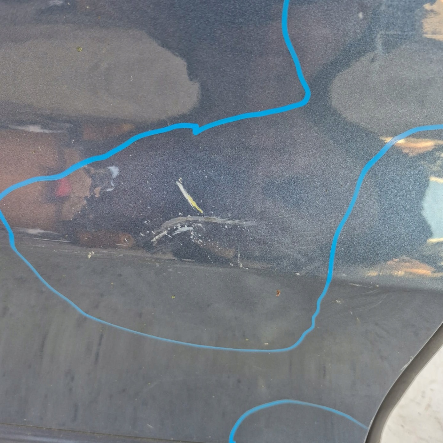 FORD S-MAX II 2 MK2 14-23 Tür heck hinten rechts