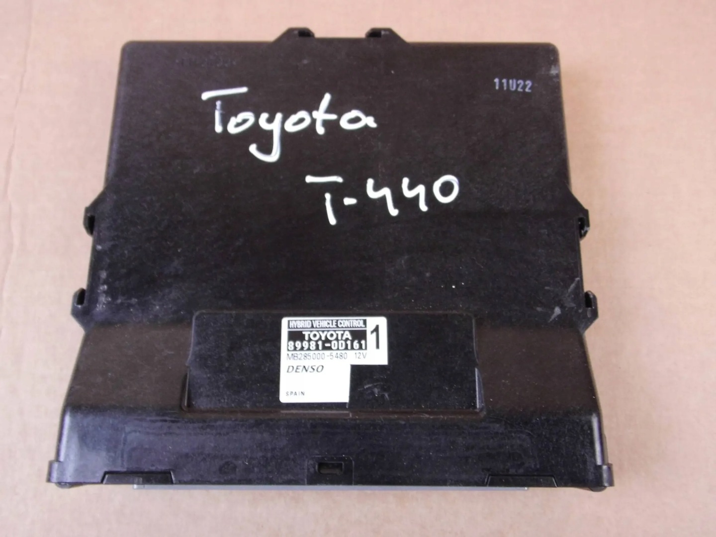 Toyota Yaris III control unit comfort control unit 899810D161