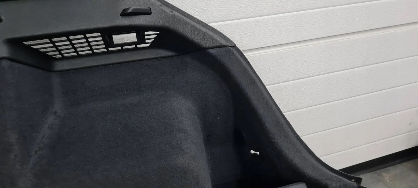 Q3 83A side upholstery cover boot right right rear part 83A863880D