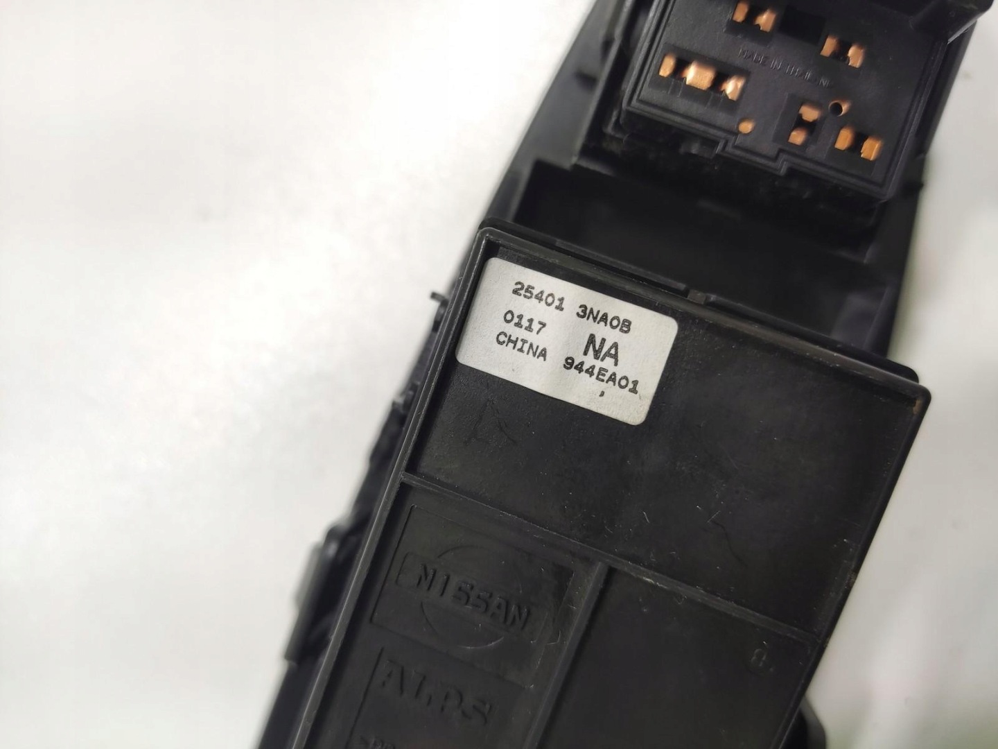 PANEL window control switch left front NISSAN LEAF and 2011-2017 25401-3NA0B