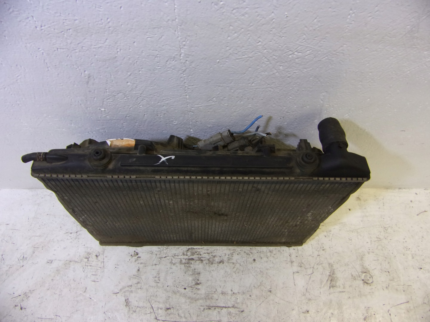 water cooler Z WENTYLATOREM OPEL FRONTERA B 2.2 D