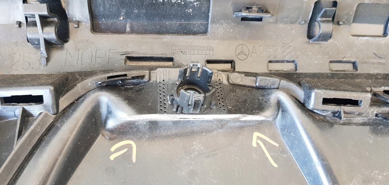 bumper rear part rear MERCEDES GLC COUPE 253 AMG PDC