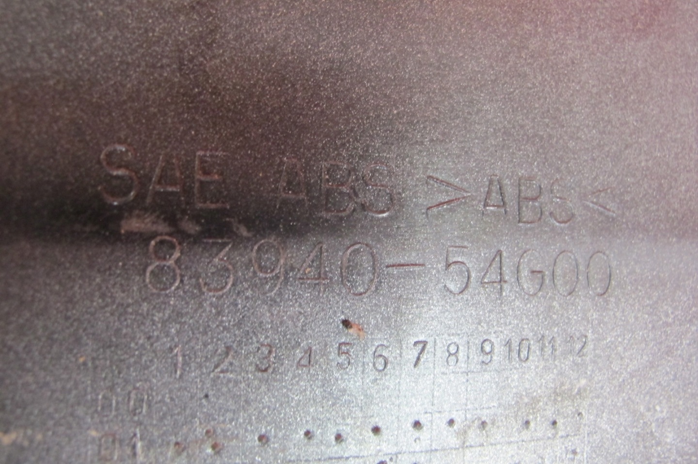 SUZUKI LIANA 04-07 Hatchback 5D cap bonnet boot rear part Z2S