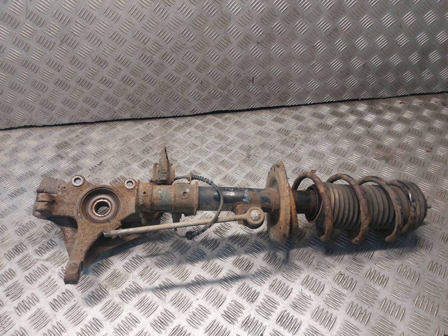 shock absorber spring swing right front OPEL CORSA D 13214358
