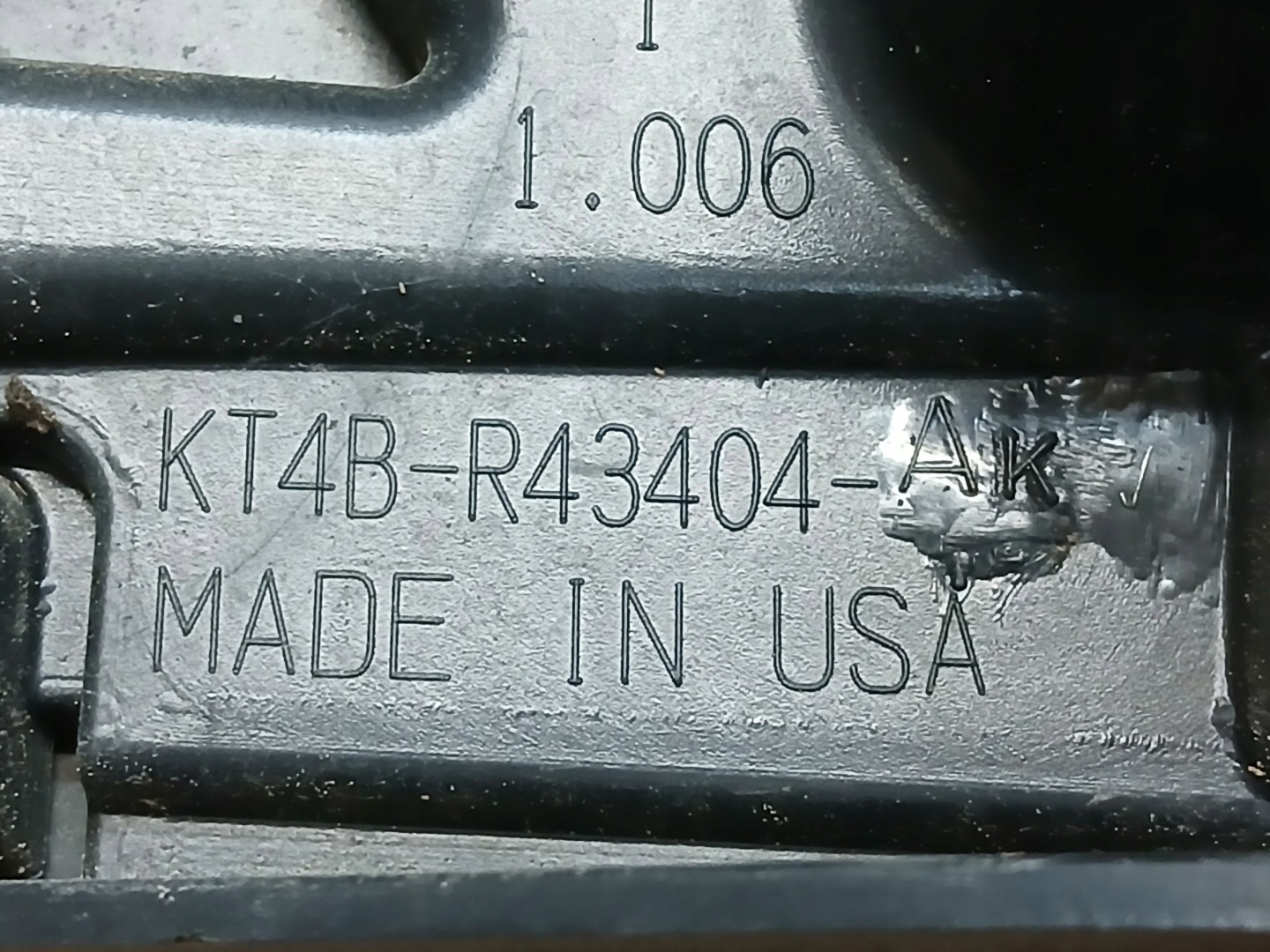 boot door cap cap FORD EDGE II 2 LIFT KT4B-R43404-AK