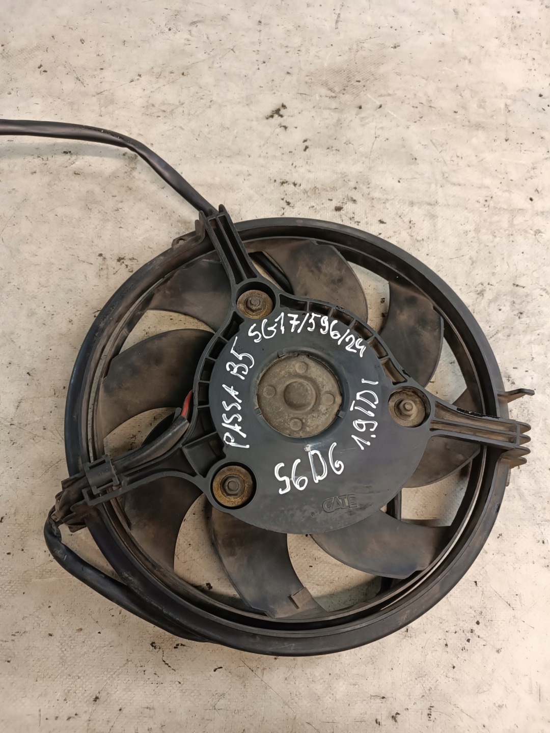 ventilátor klimatizaci VW PASSAT B5 2PIN