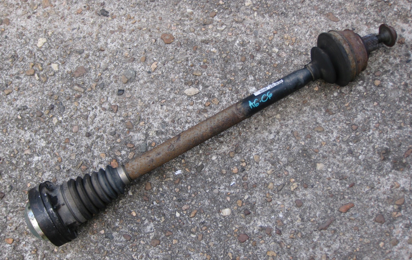 AUDI A6 C6 2.7 TDI 07R semi-axis rear part