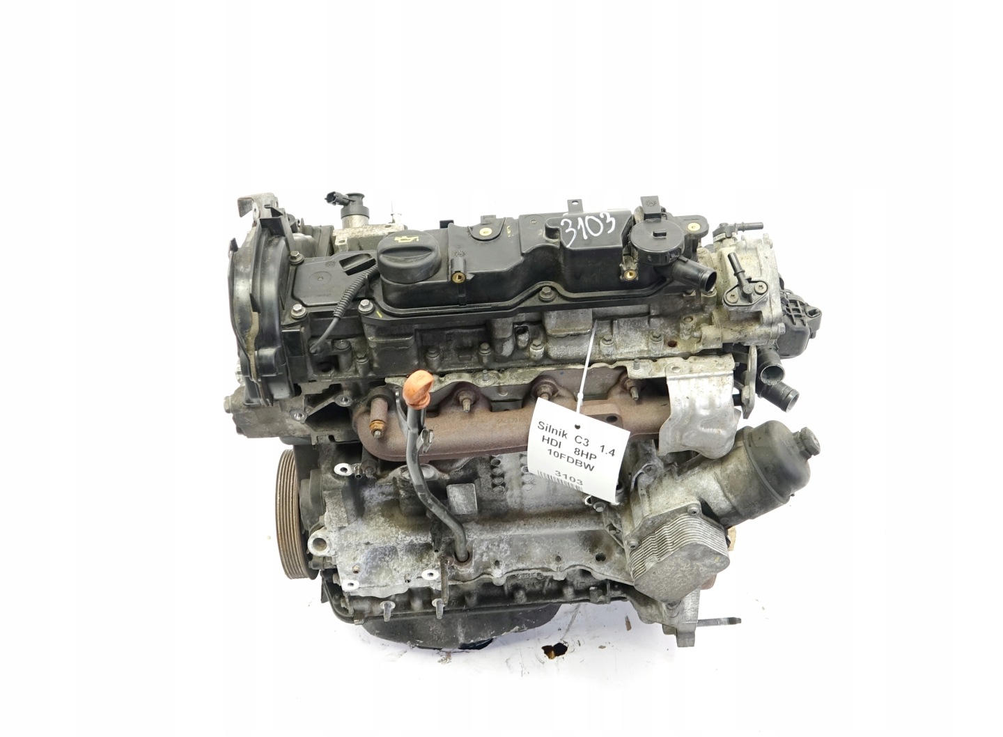 engine CITROEN C3 II PEUGEOT 208 and 1.4 HDI 8HP