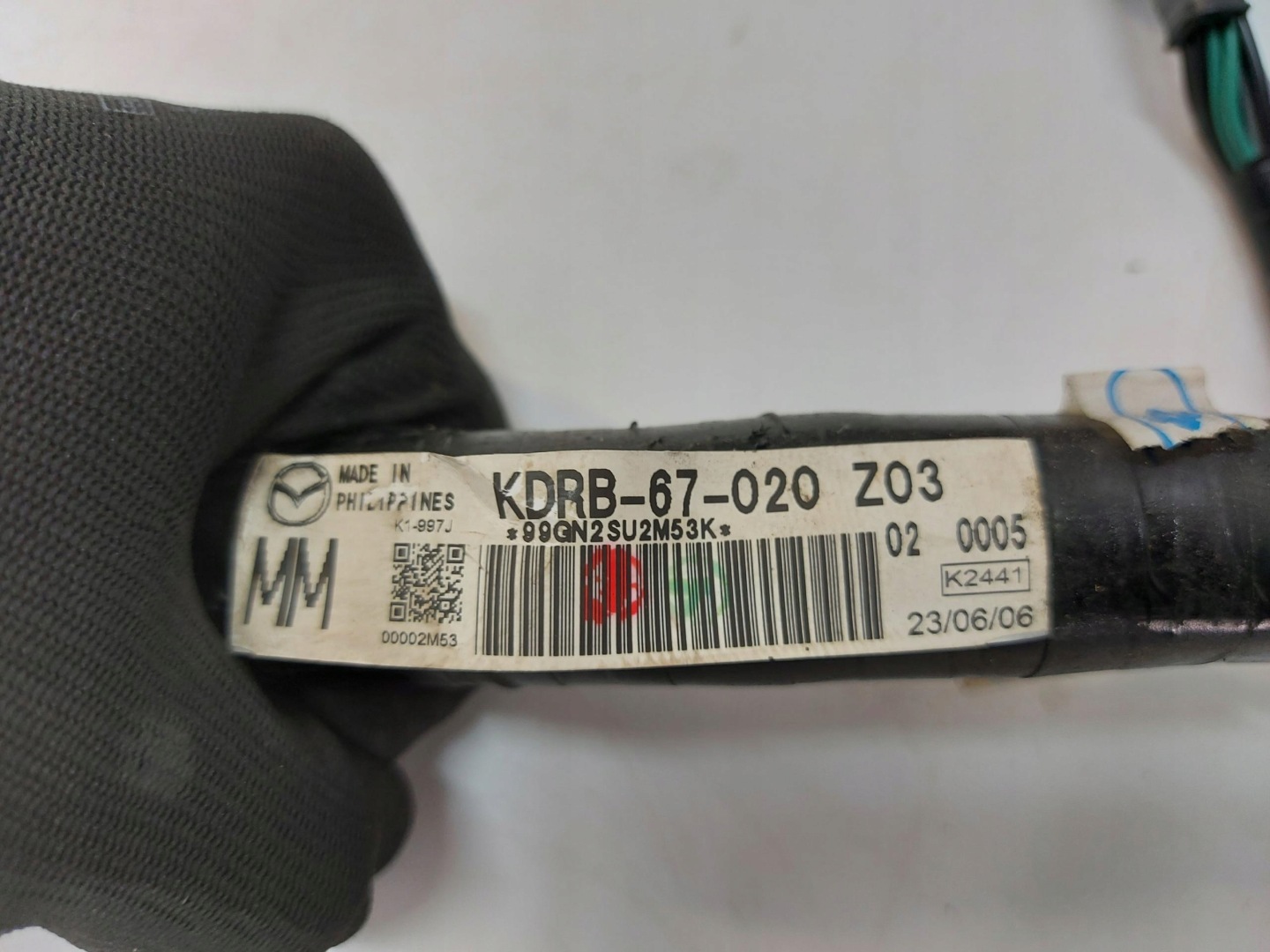Mazda CX5 II Lift bundle motor wiring KDRB-67-020