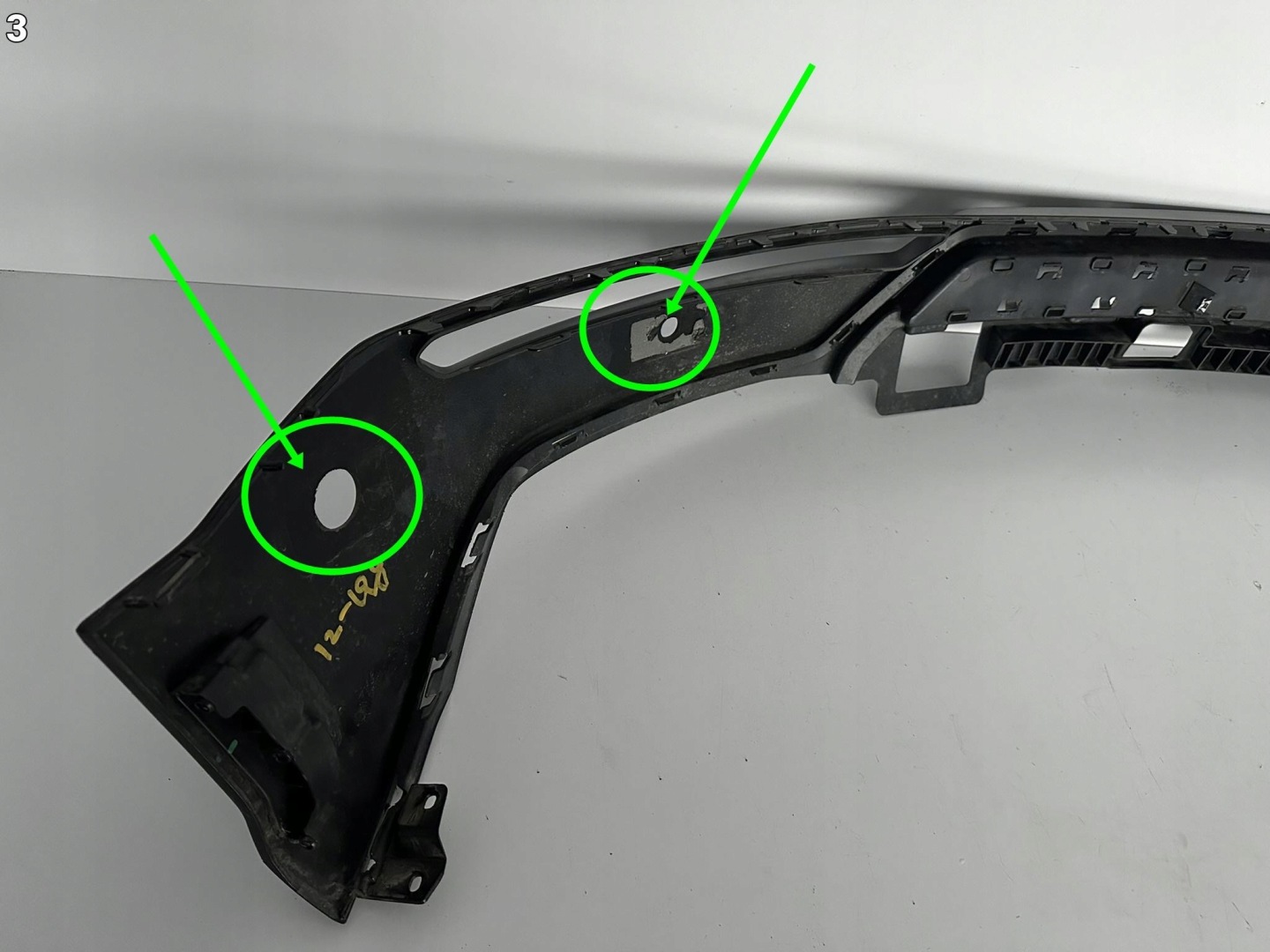 LAMBORGHINI URUS 4ML bumper SPOILER cap accessories rear part