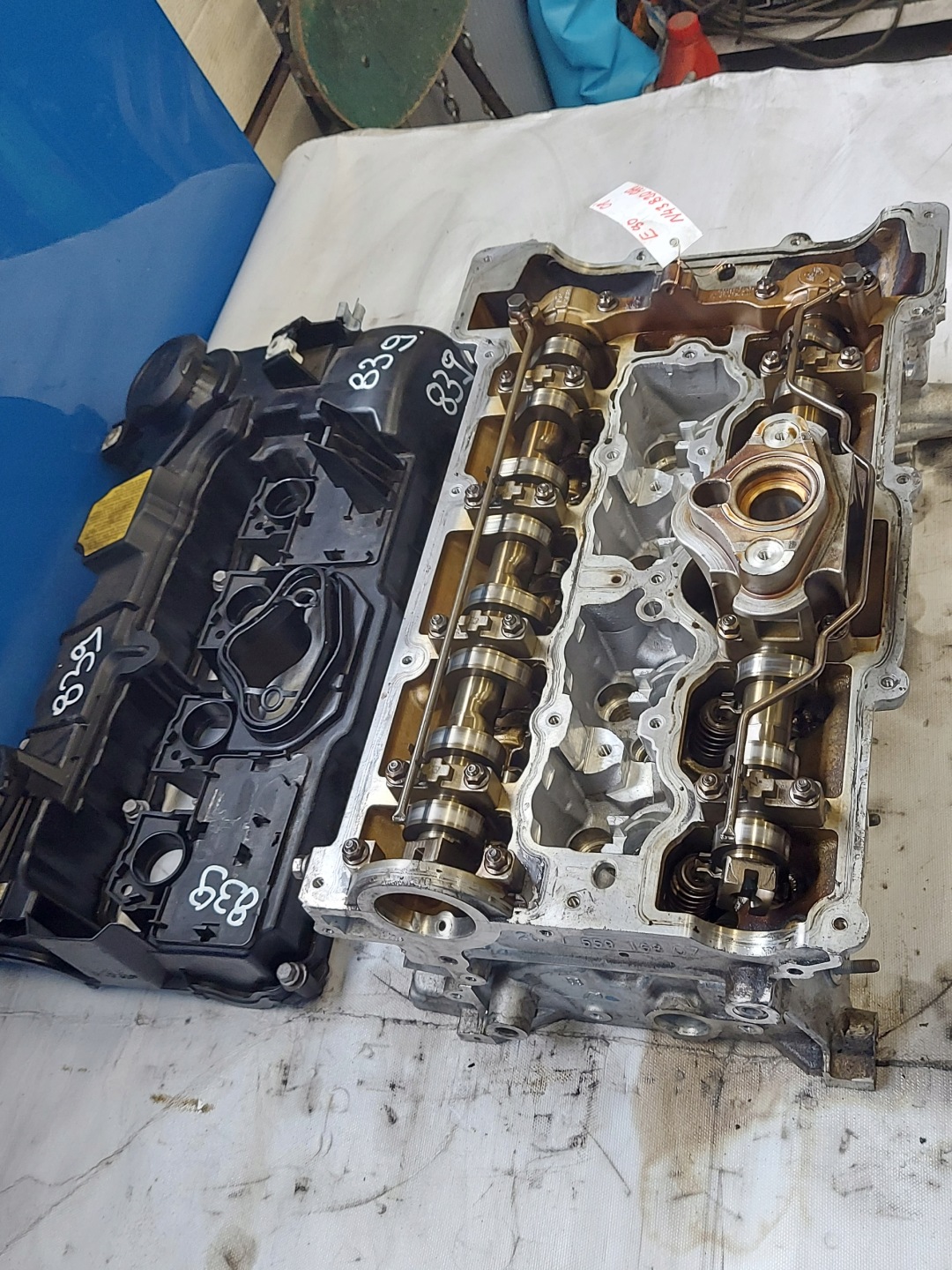 head. BMW E90 N43B20AY 2.0 B 755916807