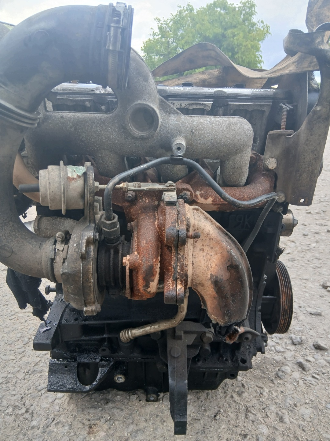 RENAULT TRAFIC OPEL VIVARO 1.9 DCI F9K engine complete KPL 193 TYS KM