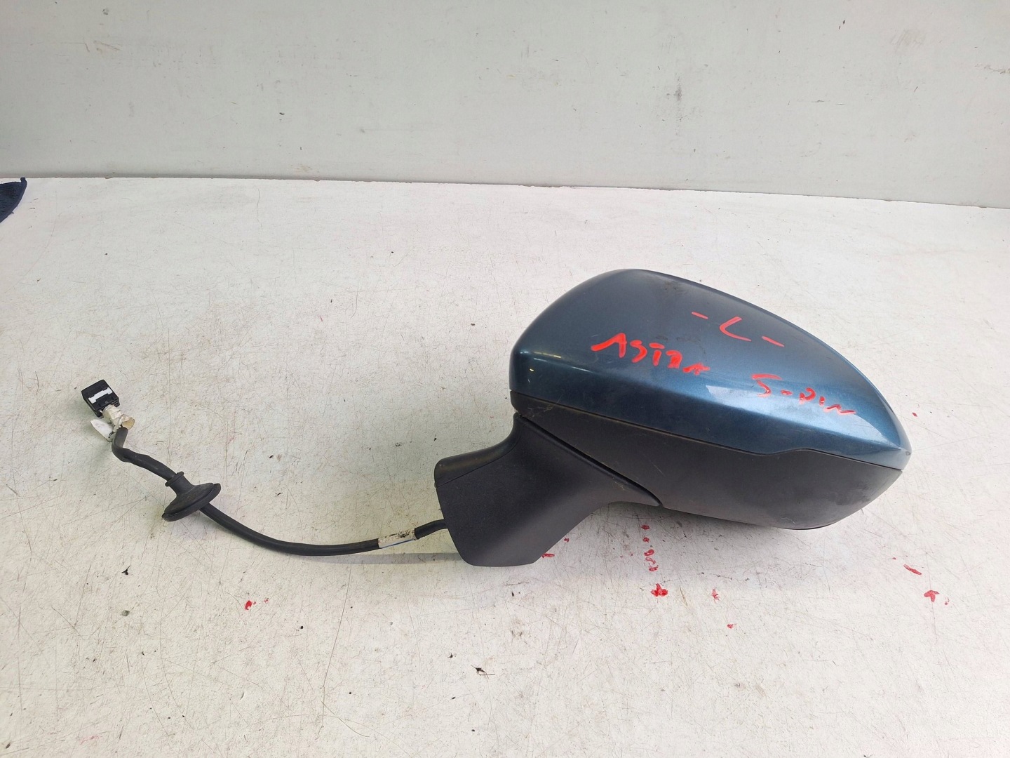 OPEL ASTRA K 15-19 mirror left 5-PIN UK-ANGLIK