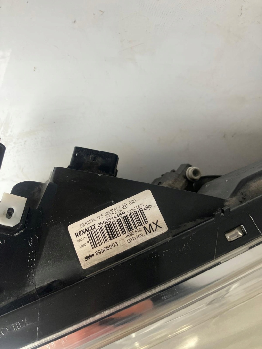 light left front RENAULT SCENIC III LIFT 260601946R EUROPA