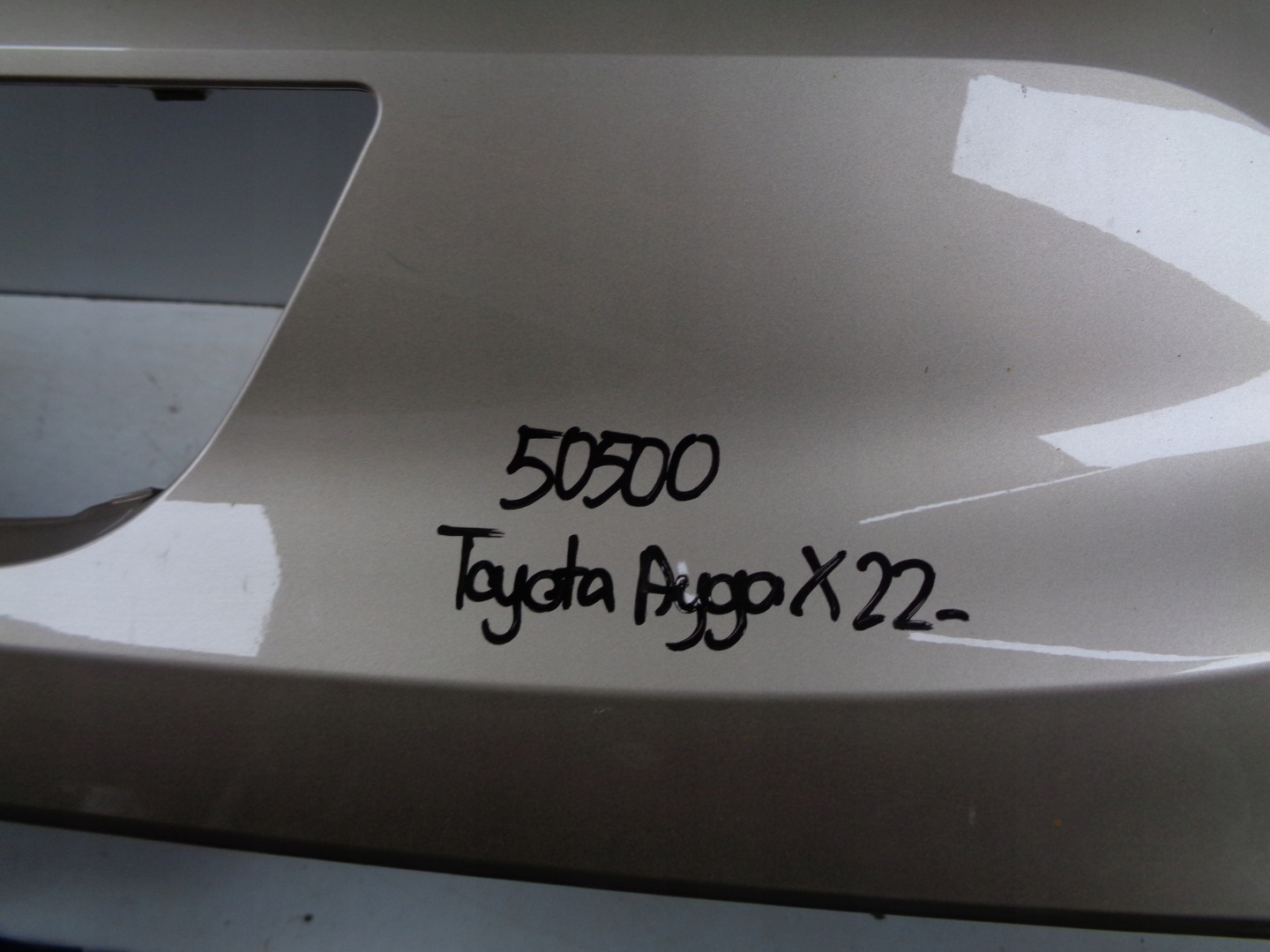 front bumper TOYOTA AYGO X 22- NR 50500
