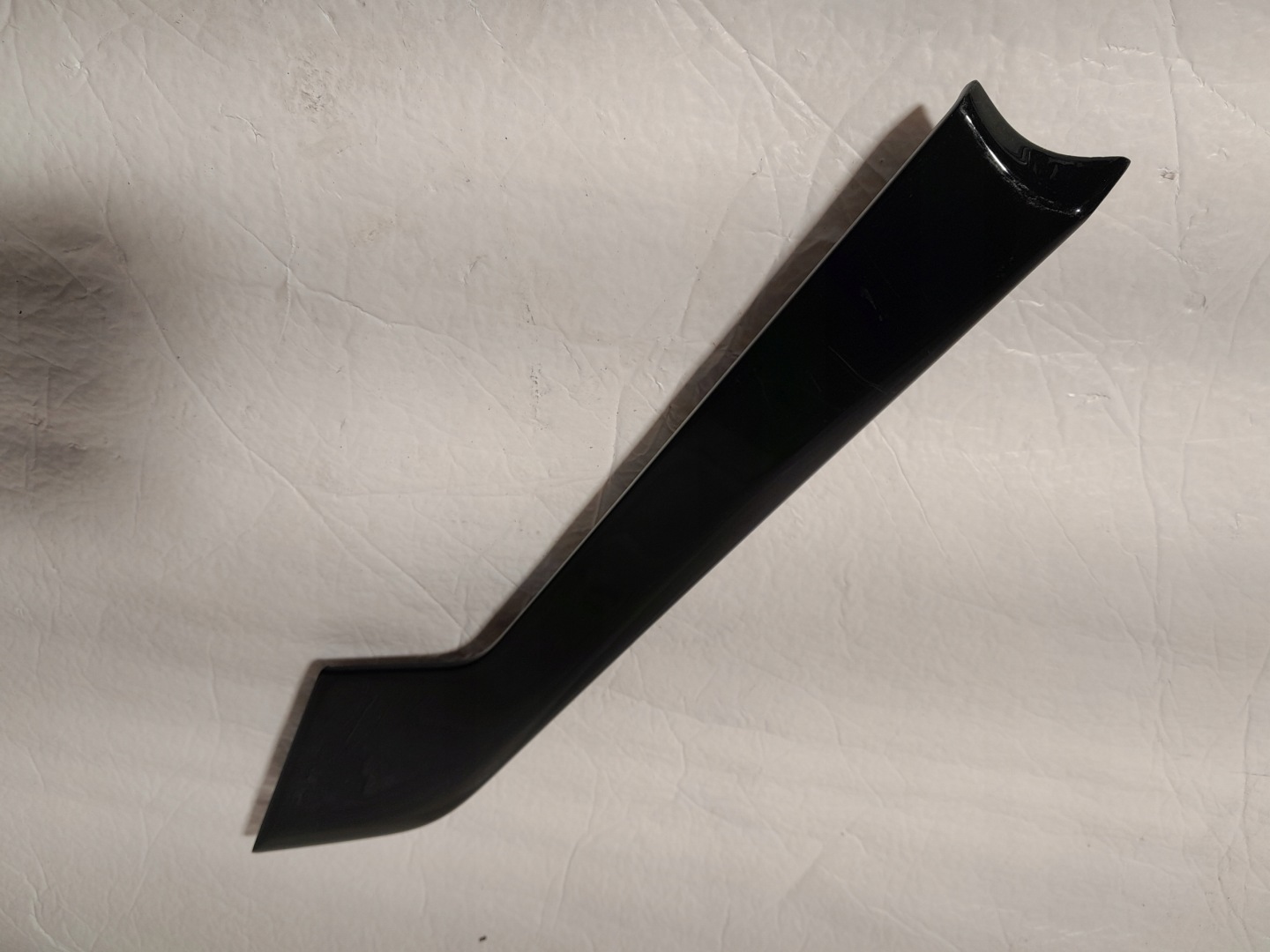 AUDI A4 B9 moulding DEKOR door left front BLACK PIANO 8W0867409AA