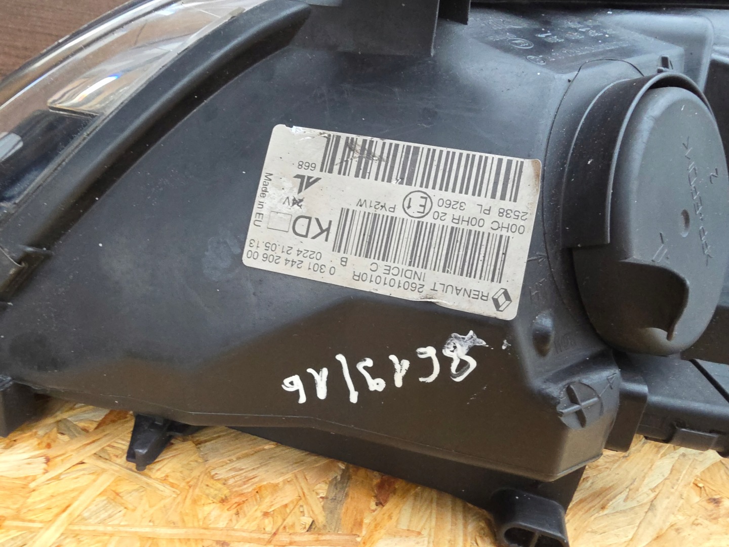 RENAULT MEGANE III 3 GT COUPE LIFT light ZWYKLA right front right front