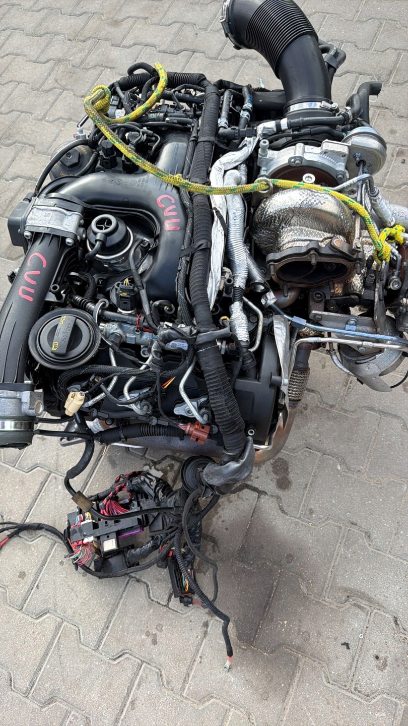 engine complete AUDI 3,0 TDI BITURBO CVU 90 TYS KM