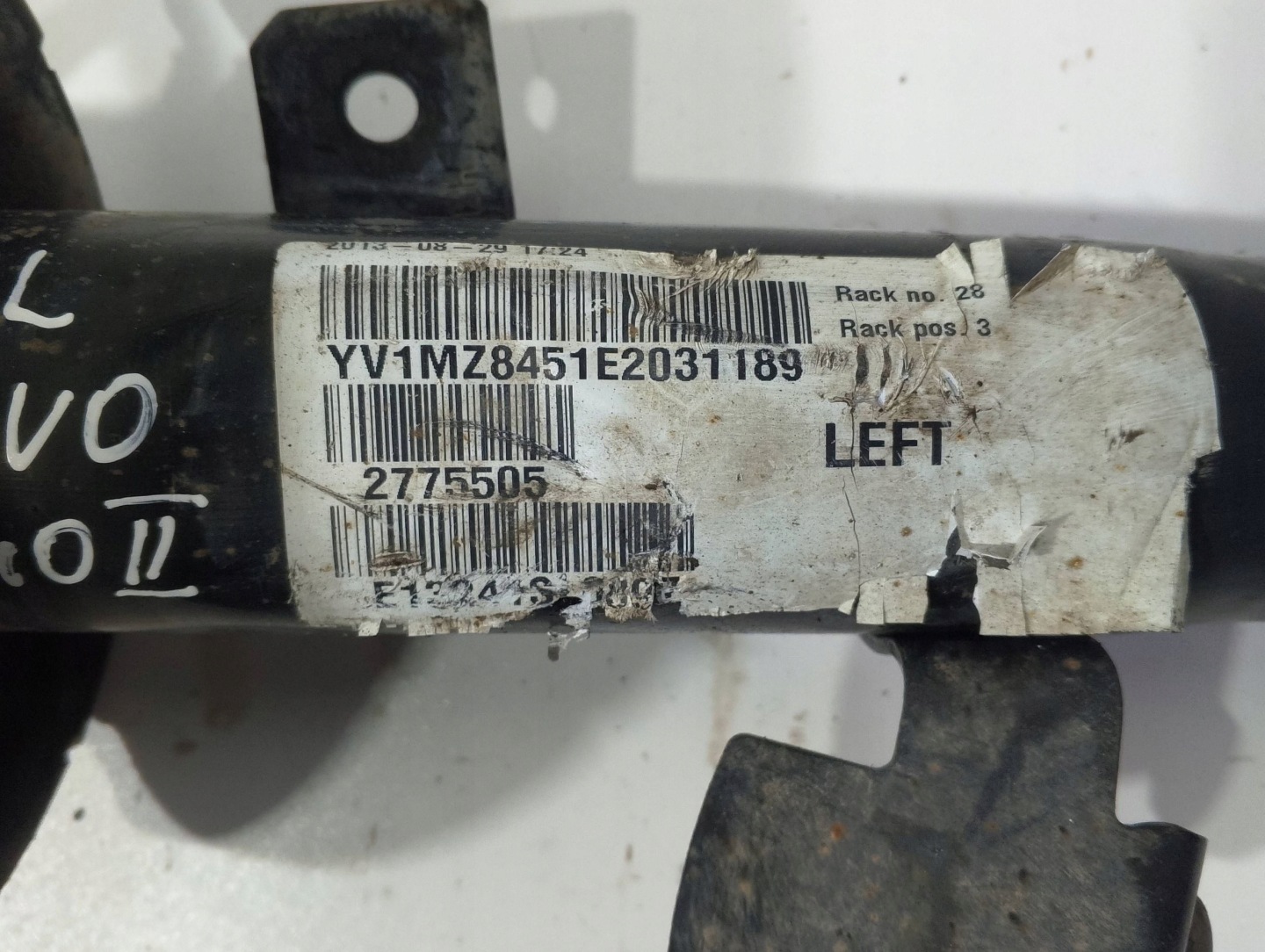 VOLVO V40 II shock absorber McPherson front left front 31406830 (F457)