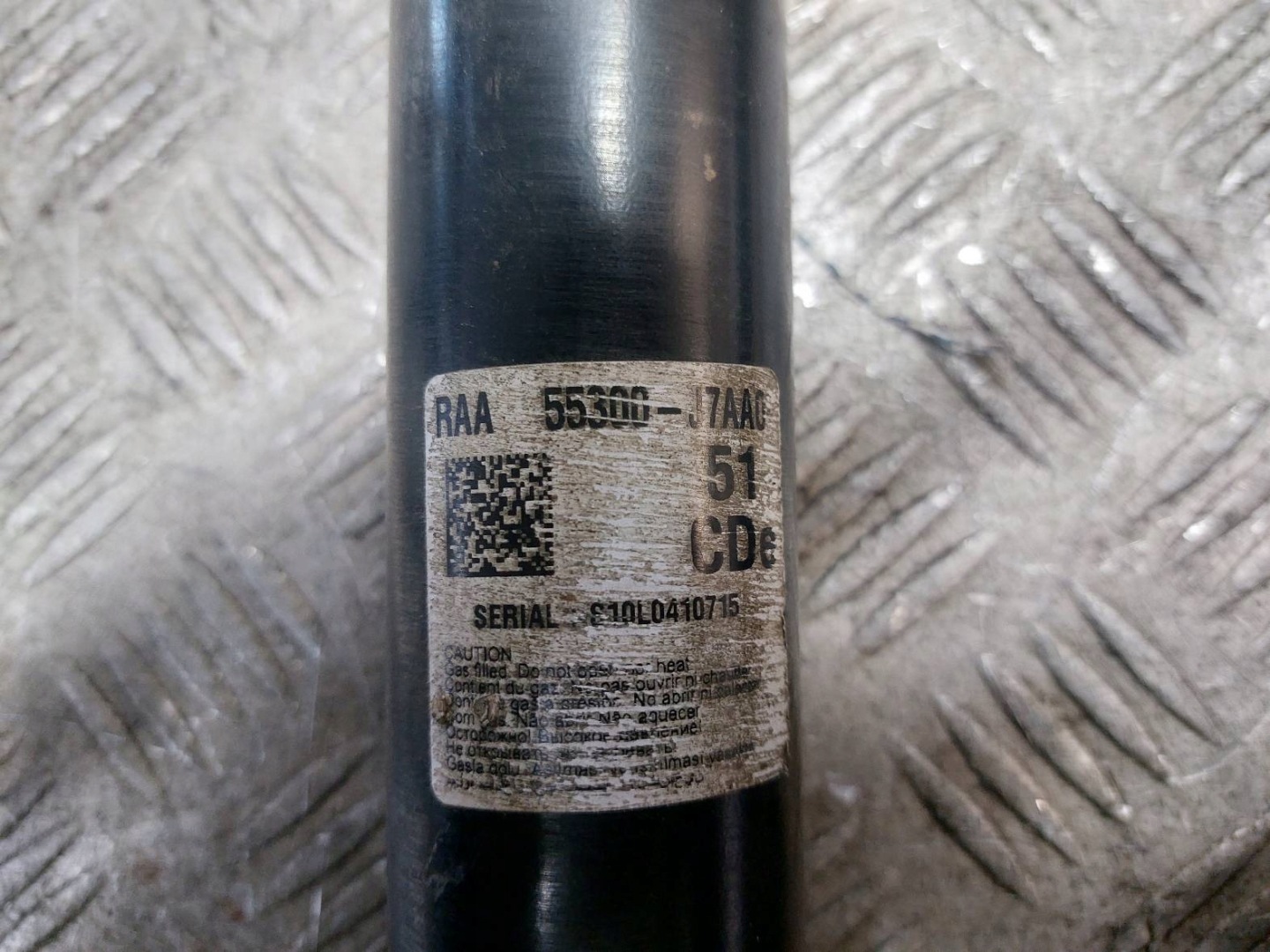 shock absorber spring left right rear part KIA CEED III HB 55300-J7AA0
