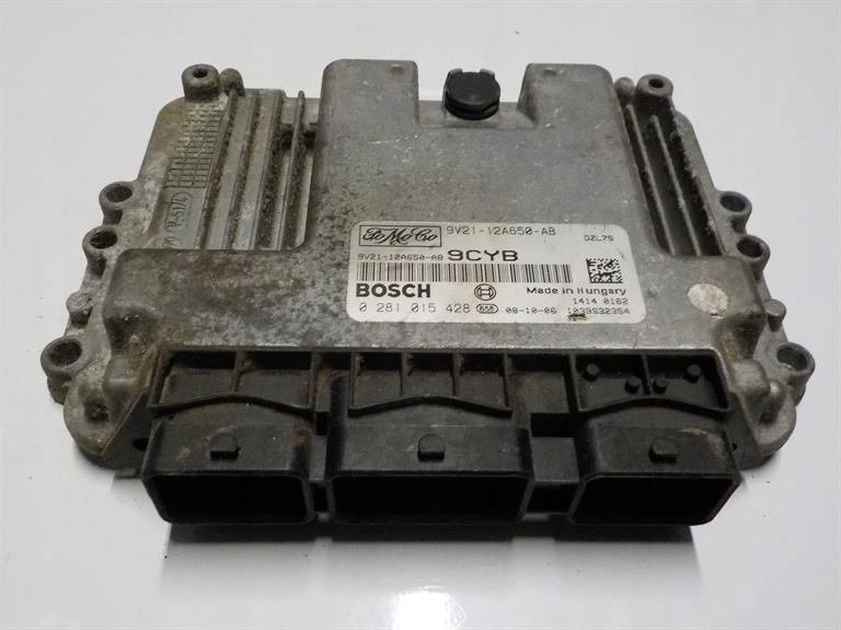 FORD FIESTA MK7 computer control unit 9V21-12A650-AB 0281015428 9CYB