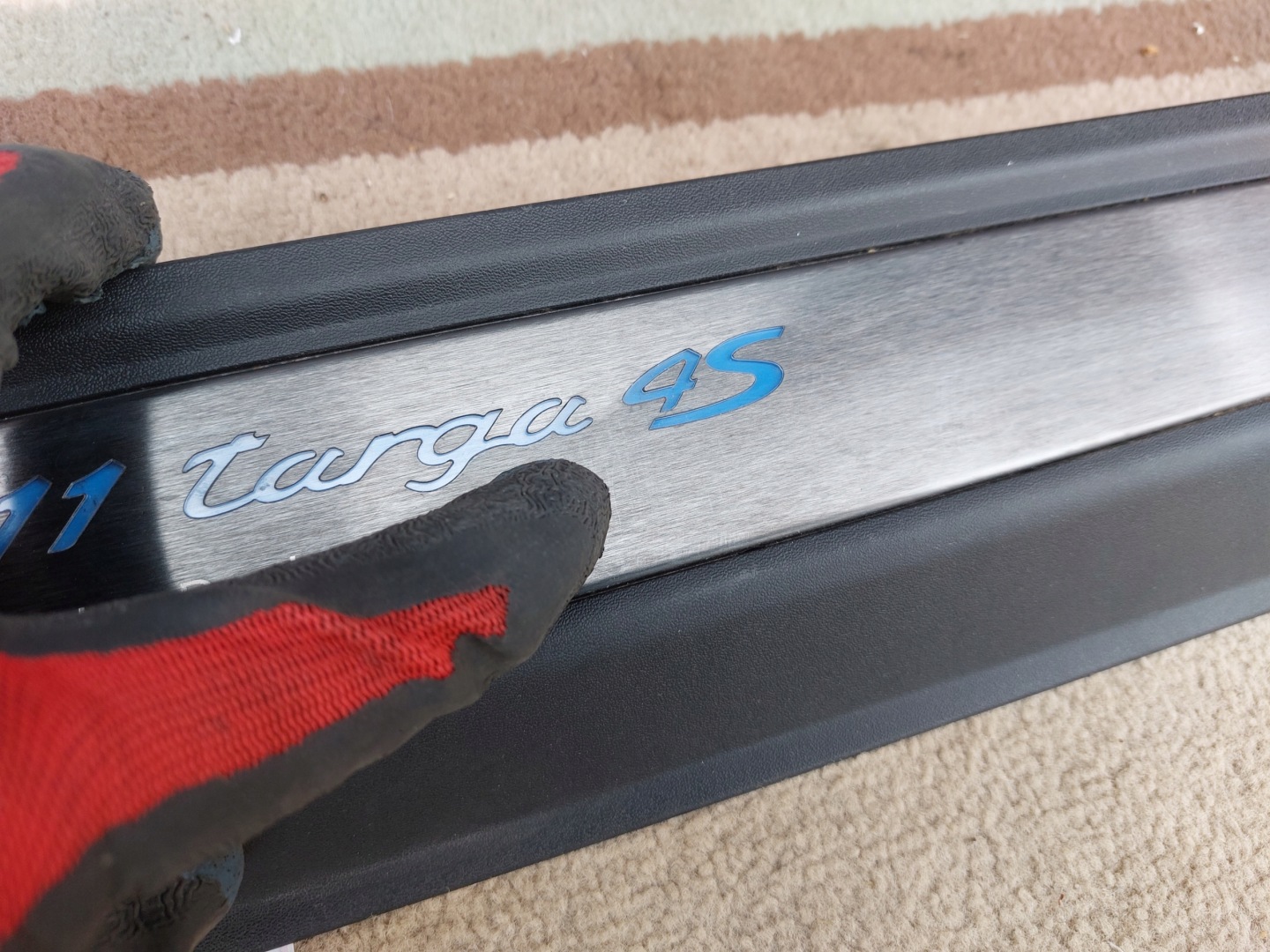 moulding threshold L+P PORSCHE 911 TARGA 4S 16r