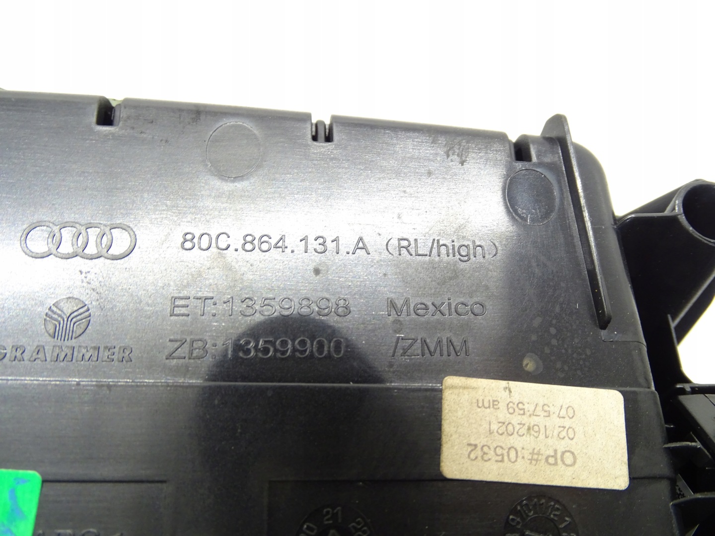 adapter plato ashtray USB START/STOP AUDI Q5 SQ5 80C864131A