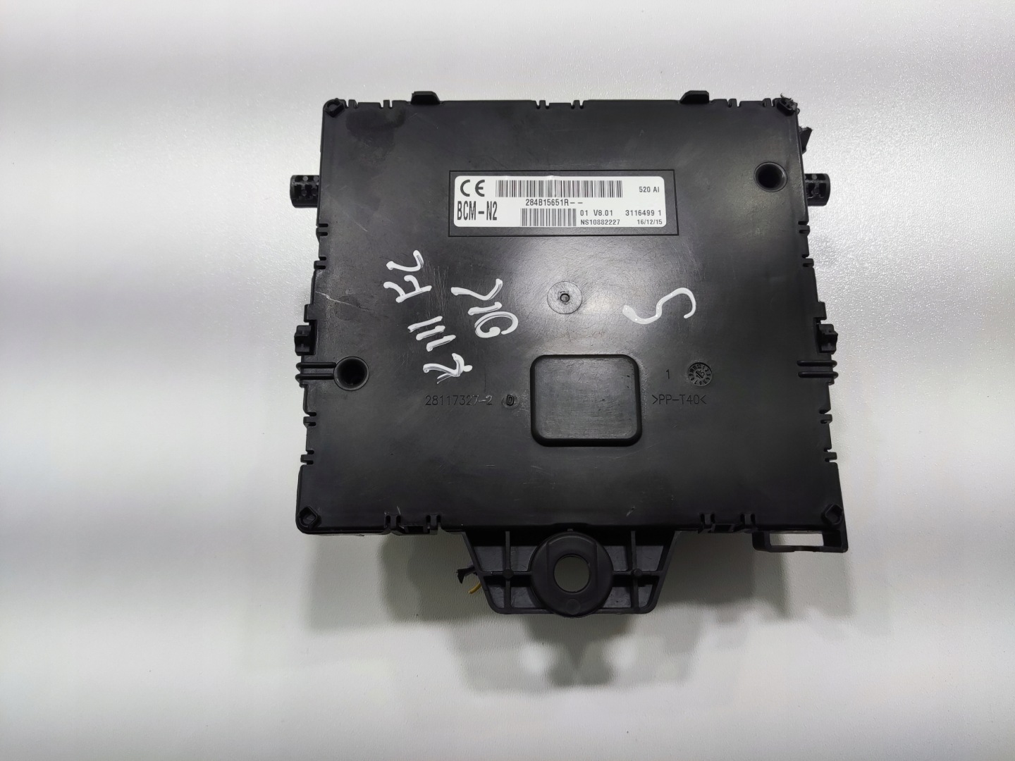 module control unit BCM RENAULT KANGOO III BCM-N2 284B15651R 2014-2020 LIFT