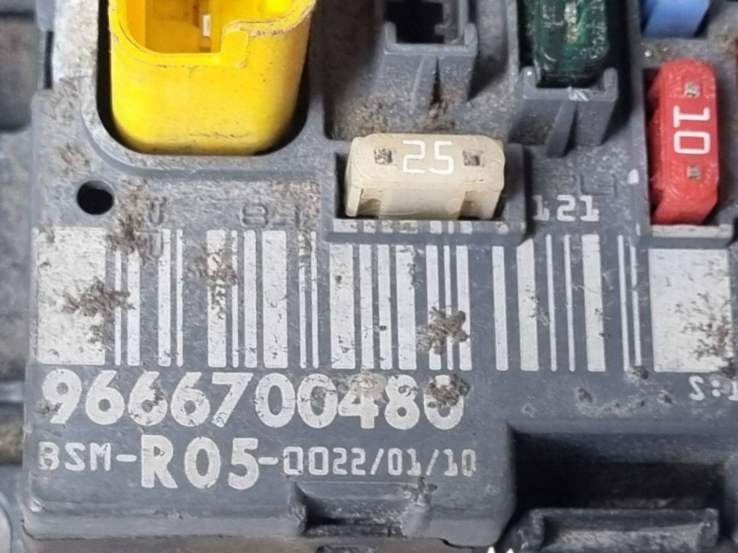 module BSM Citroen Berlingo 2 B9 2010 9666700480