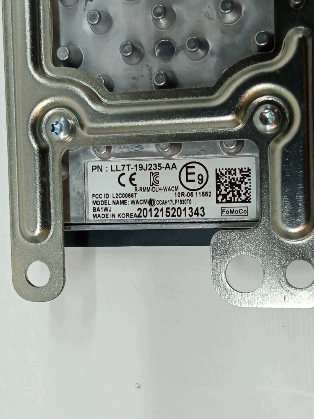 module LADOWARKA INDUKCYJNA LL27T-19J235-AA Lincoln Navigator IV