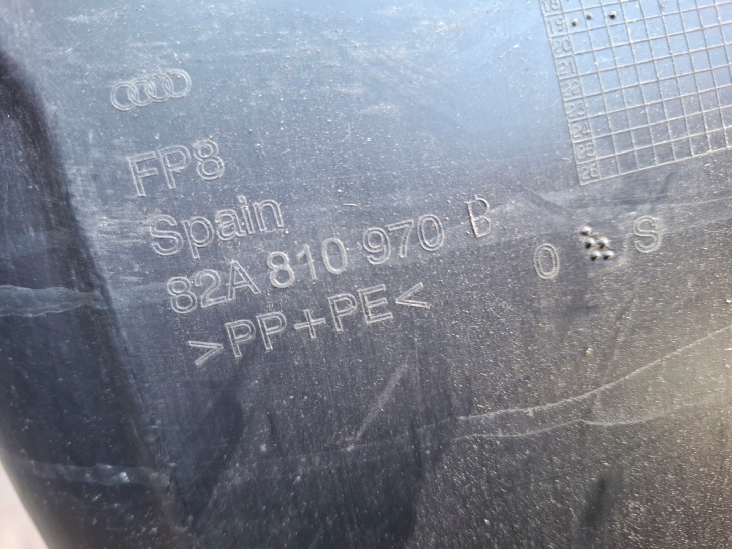 Radschale hinten rechts AUDI A1 82A 82A810970B