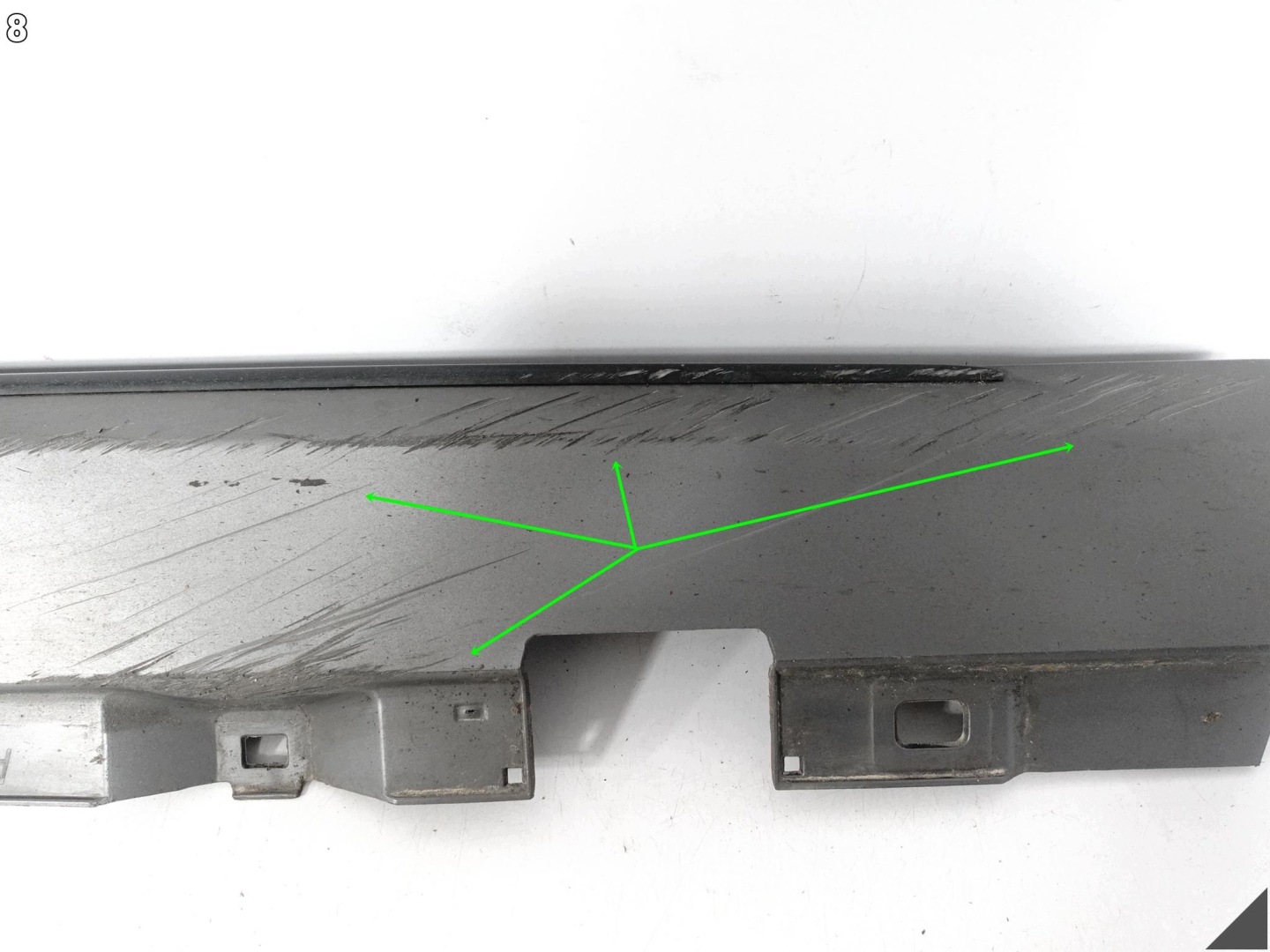 MERCEDES CLA II C118 AMG 19-25 threshold moulding threshold cap accessories right