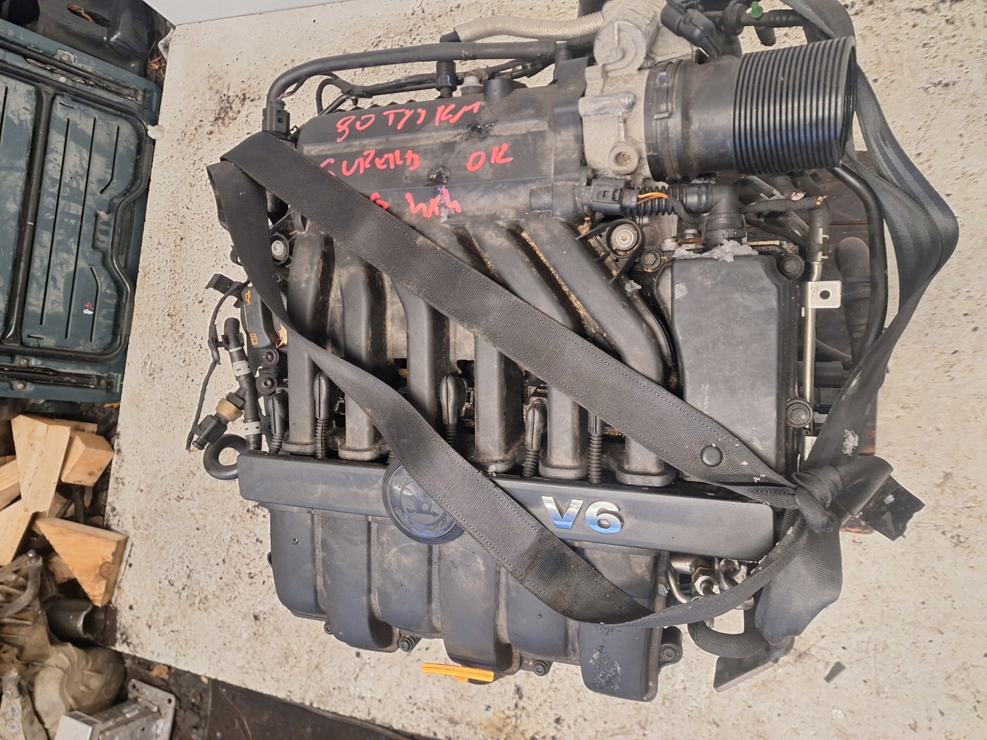 VOLKSWAGEN SEAT SKODA AUDI 3.6 FSI 260KM CDV CDVA engine 75 TYS KM