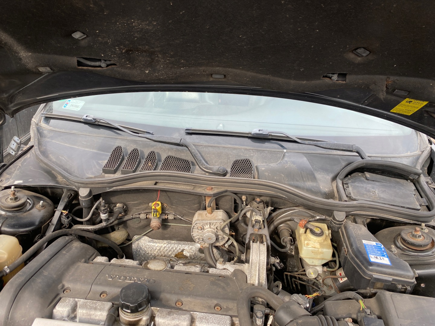 Volvo V70 1 and 95-00 wiper mechanism PRZEDNICH front