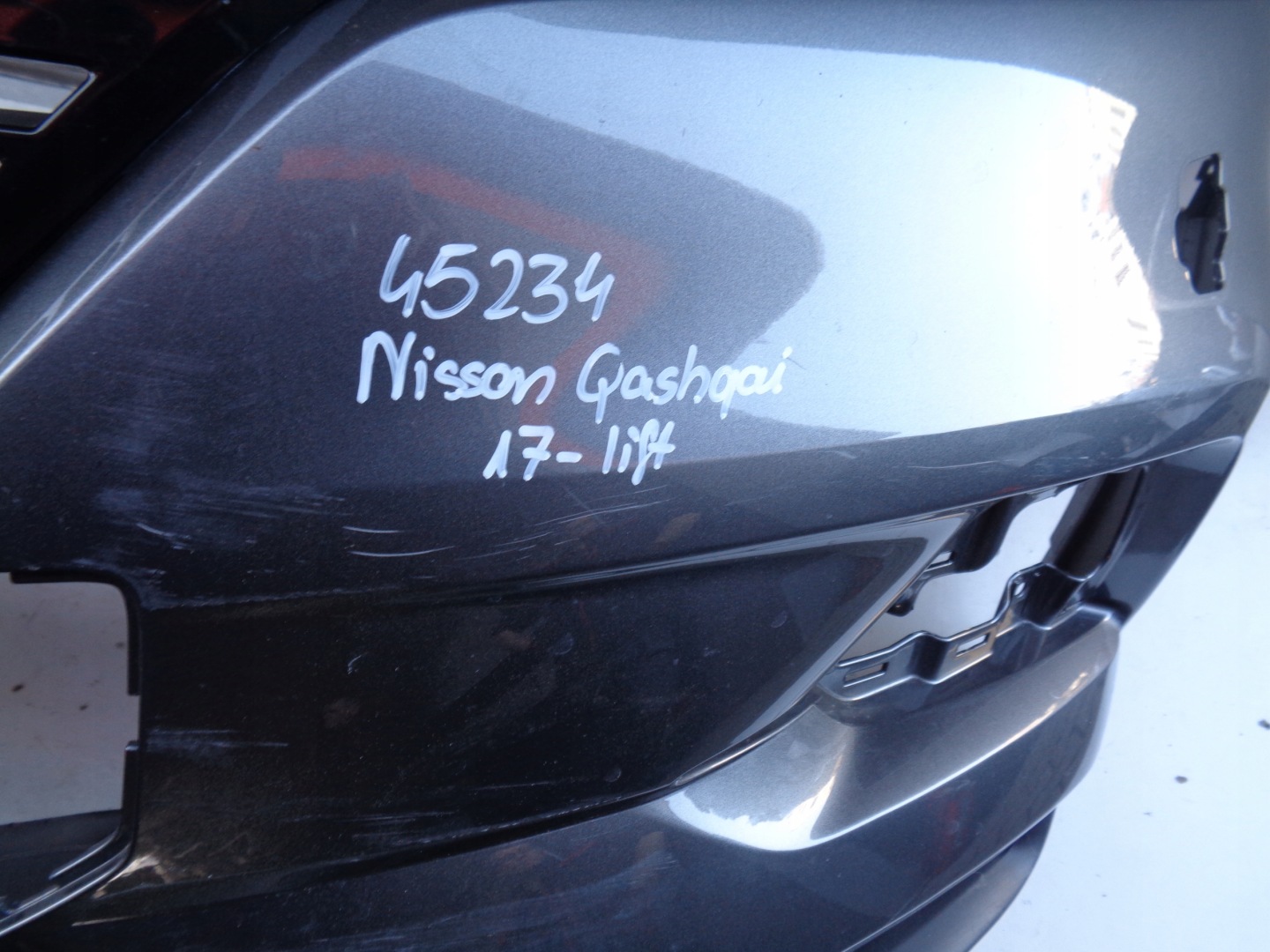 front bumper NISSAN QASHQAI 17- LIFT NR 45234